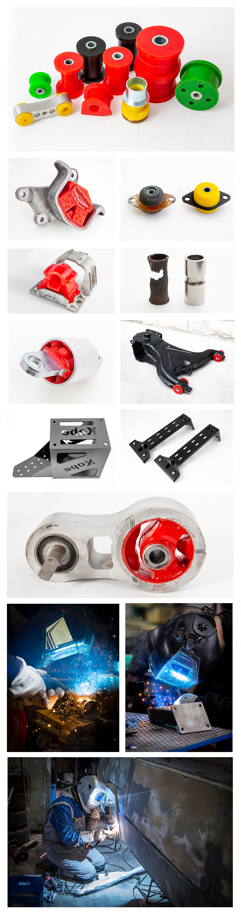 king elements powerflex strongflex poliuretano suspension silentblocks